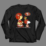 49Ers SF Peanuts Snoopy Woodstock Football 4 Long Sleeves
