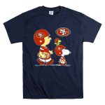 49Ers SF Peanuts Snoopy Woodstock Football T Shirt 7