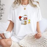 49ers Sf Logo Snoopy Painting With Woodstock 1 T Shirt