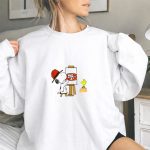 49ers Sf Logo Snoopy Painting With Woodstock 9 Sweatshirt