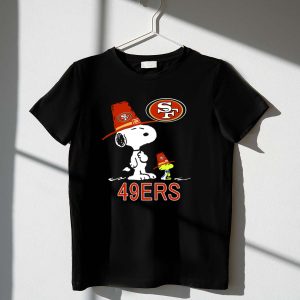 49ers Snoopy And Woodstock Fans With Sf 1 T Shirt