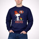 49ers Snoopy And Woodstock Fans With Sf 3 Sweatshirt