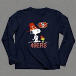 49ers Snoopy And Woodstock Fans With Sf 6 Long Sleeves