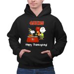 49ers Snoopy and Charlie Brown Thanksgiving 2 Hoodie