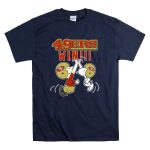 49ers Win Snoopy Peanuts Football Celebration T Shirt 7