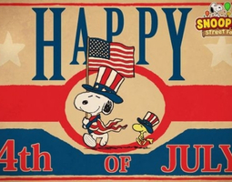 4Th Of July Snoopy