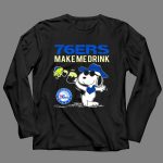 76ers Make Me Drink Snoopy Philadelphia 76ers Fans 4 Long Sleeves