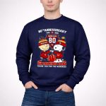 80th Anniversary Snoopy San Francisco 49ers Thank You 1946 2026 3 Sweatshirt