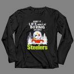 Admit It Life Would Be Boring Without Steelers Snoopy and Woodstock Car Ride T Shirt T Shirt 4