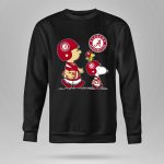 Alabama Crimson Tide Football Peanuts Characters Woodstock and Snoopy 9 Sweatshirt