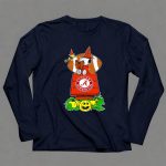 Alabama Crimson Tide Halloween Peanuts Snoopy Woodstock Football Pumpkins 6 Long Sleeves