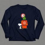 Alabama Crimson Tide Snoopy Christmas Tree Doghouse 6 Long Sleeves