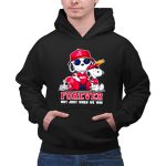 Alabama Crimson Tide Snoopy Forever not just when we win 2 Hoodie