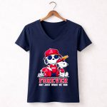 Alabama Crimson Tide Snoopy Forever not just when we win 5 Womens V Neck