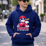 Alabama Crimson Tide Snoopy Forever not just when we win 8 Hoodie