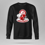 Alabama Crimson Tide Snoopy Helmet 9 Sweatshirt