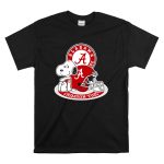 Alabama Crimson Tide Snoopy Helmet T Shirt 6