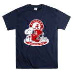 Alabama Crimson Tide Snoopy Helmet T Shirt 7