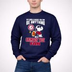 Alabama Crimson Tide Snoopy In A Workd Where You Can Be Anything 3 Sweatshirt