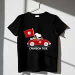 Alabama Crimson Tide Snoopy Woodstock Driving Car 1 T Shirt
