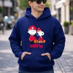 Alabama Crimson Tide Snoopy and Charlie Brown 8 Hoodie