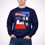 Always Remember 9 11 Snoopy Peanuts Movie Twin Towers 3 Sweatshirt