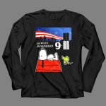 Always Remember 9 11 Snoopy Peanuts Movie Twin Towers 4 Long Sleeves
