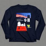 Always Remember 9 11 Snoopy Peanuts Movie Twin Towers 6 Long Sleeves