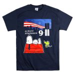 Always Remember 9 11 Snoopy Peanuts Movie Twin Towers T Shirt 7