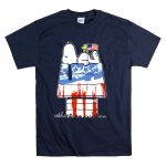 America Snoopy Patriotic The Peanuts Movie Homeland T Shirt 7