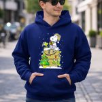 Anaheim Ducks Christmas Snoopy and Woodstock with Gifts 8 Hoodie.jpg