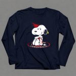 Arizona Cardinals Snoopy Peanuts Nfl Logo Mashup 6 Long Sleeves
