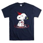 Arizona Cardinals Snoopy Peanuts Nfl Logo Mashup T Shirt 7