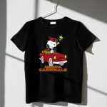 Arizona Cardinals Snoopy Woodstock Driving Adventure 1 T Shirt