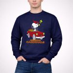 Arizona Cardinals Snoopy Woodstock Driving Adventure 3 Sweatshirt