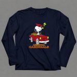 Arizona Cardinals Snoopy Woodstock Driving Adventure 6 Long Sleeves
