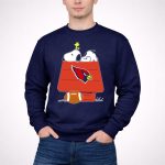 Arizona Cardinals Snoopy Woodstock Football House 3 Sweatshirt