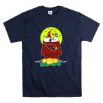 Arizona Cardinals Snoopy Woodstock Halloween Moon Pumpkins T Shirt 7