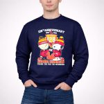 Arizona Cardinals Snoopy and Charlie Brown 128th anniversary 1898 2026 3 Sweatshirt