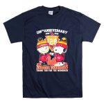 Arizona Cardinals Snoopy and Charlie Brown 128th anniversary 1898 2026 T Shirt 7