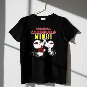Arizona Cardinals Win Snoopy And Woodstock Celebration 1 T Shirt