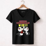Arizona Cardinals Win Snoopy And Woodstock Celebration 7 Womens V Neck