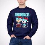 Arizona Diamondbacks Snoopy Charlie Brown Christmas Baseball 3 Sweatshirt.jpg