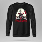 Atlanta Falcons F Symbol Peanuts Angry Charlie Middle Finger Snoopy Doghouse T Shirt T Shirt 9