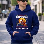 Atlanta Falcons Snoopy Buckle Up Buttercup You Just Flipped My Witch Switch 8 Hoodie
