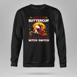 Atlanta Falcons Snoopy Buckle Up Buttercup You Just Flipped My Witch Switch 9 Sweatshirt