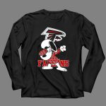 Atlanta Falcons Snoopy Dabbing 4 Long Sleeves