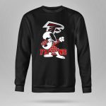 Atlanta Falcons Snoopy Dabbing 9 Sweatshirt
