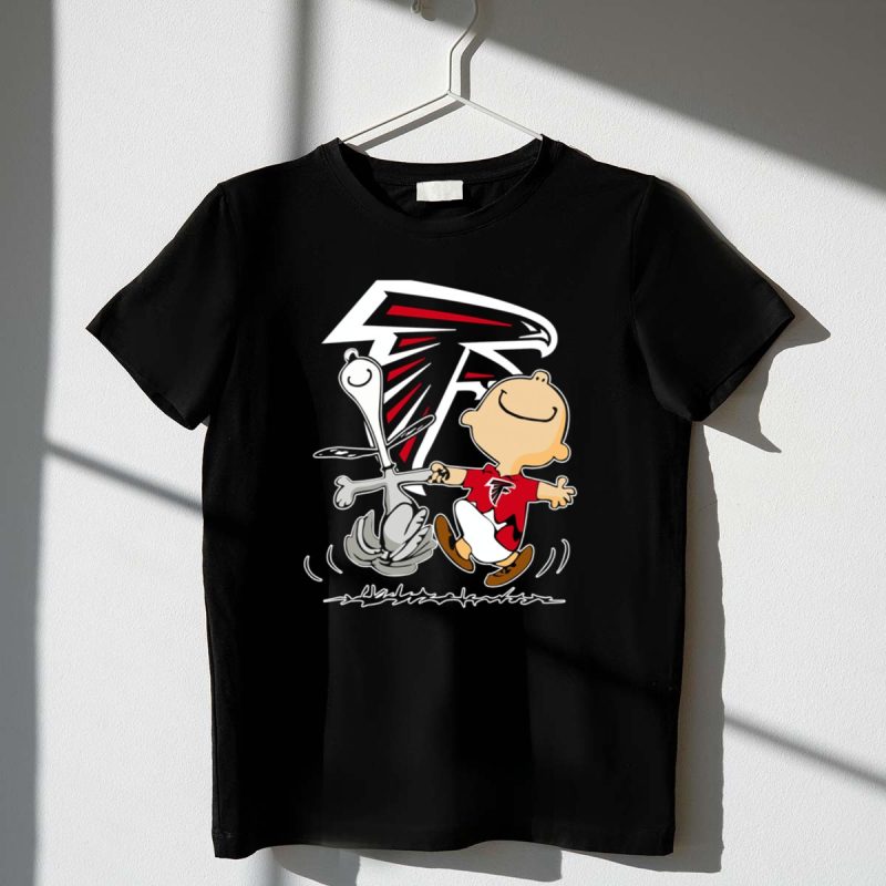 Atlanta Falcons Snoopy Dance Nfl Fan Artwork 1 T Shirt