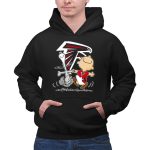 Atlanta Falcons Snoopy Dance Nfl Fan Artwork 2 Hoodie